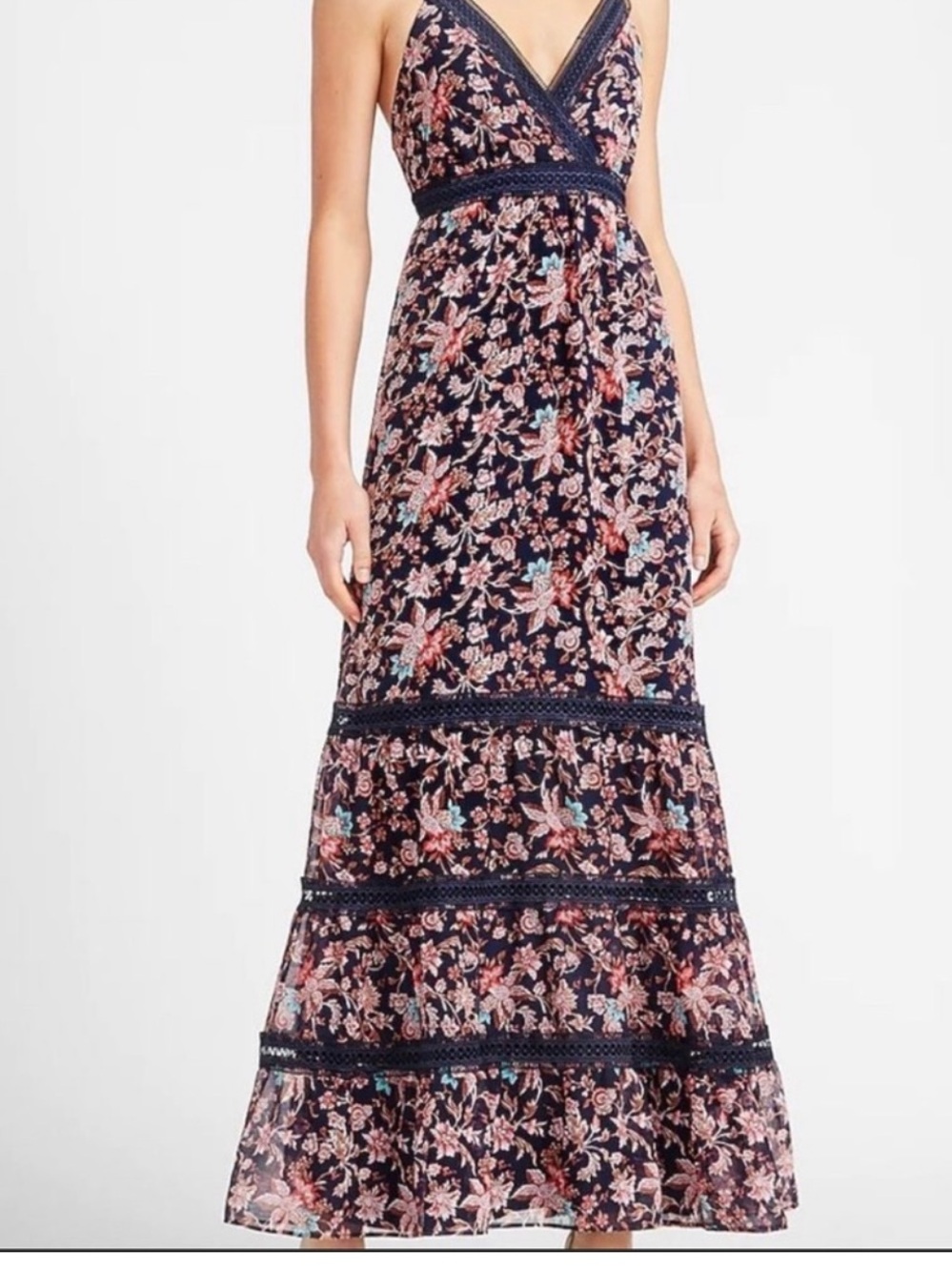 Express halter maxi dress size S in like new condition